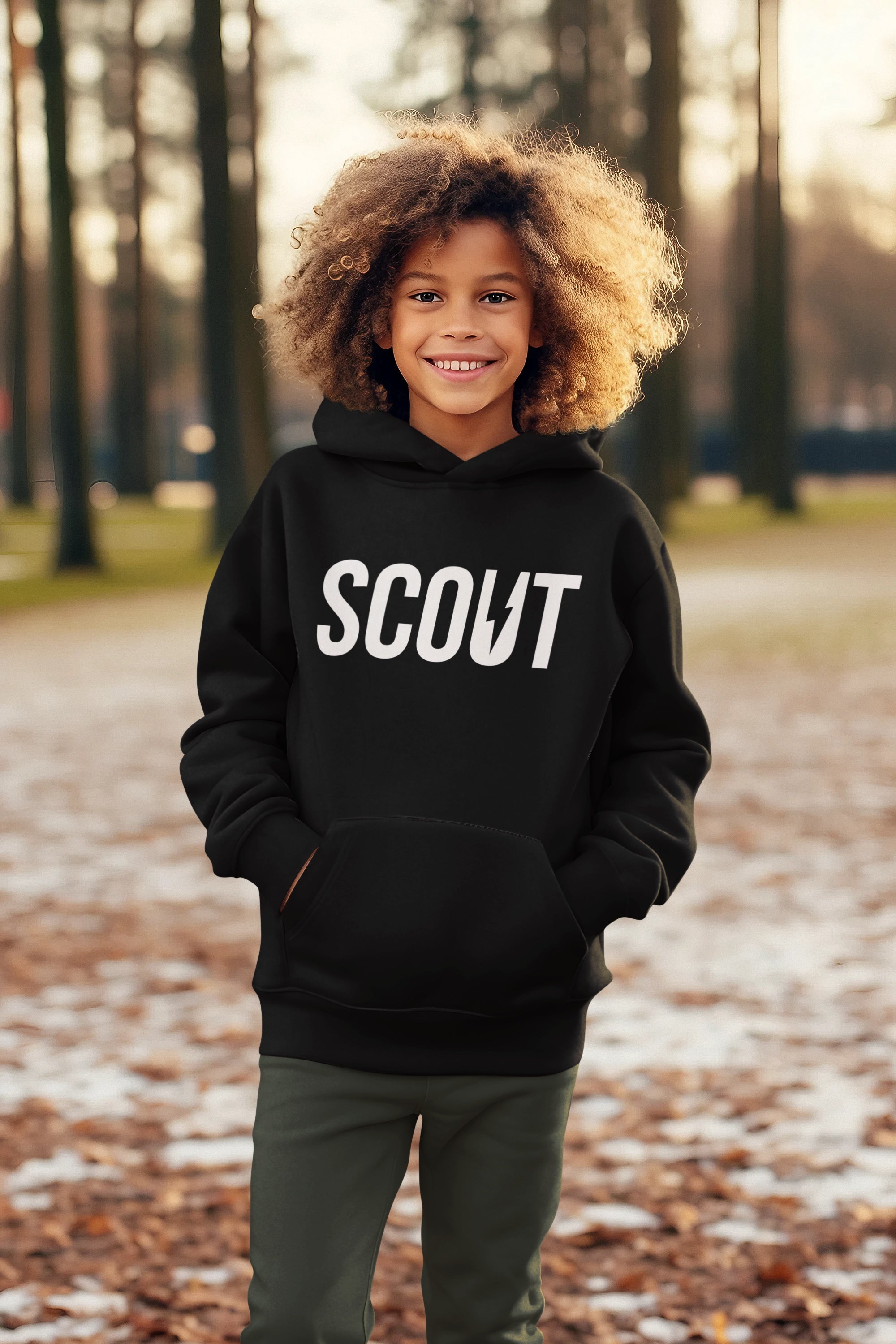 Kids Bolt Back Graphic Hoodie