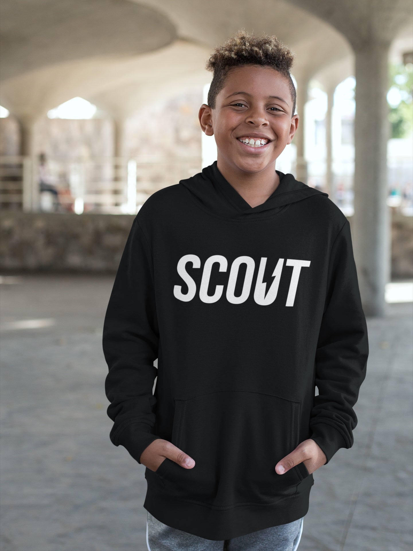 Kids Bolt Back Graphic Hoodie