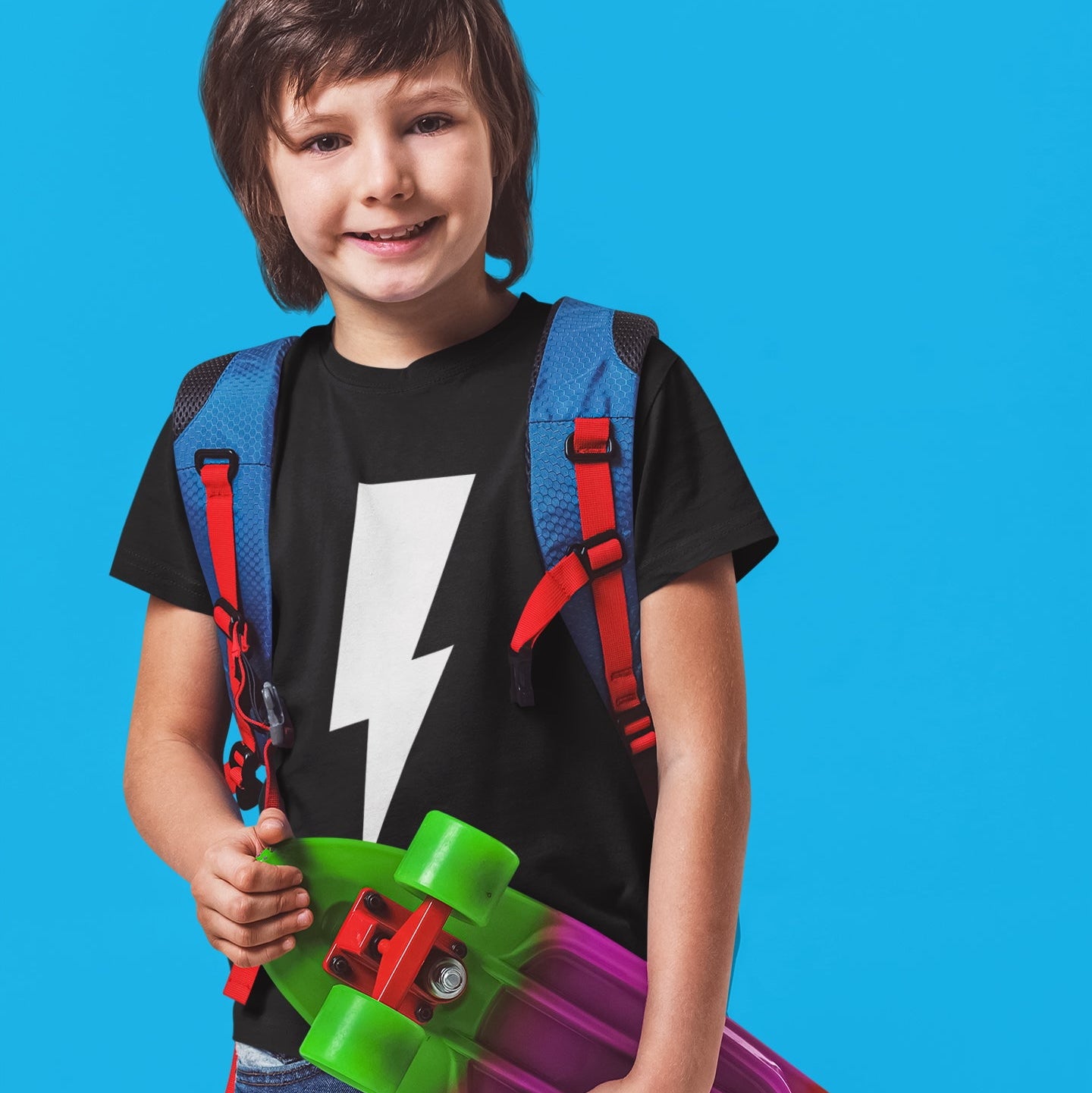 Kids Electro Bolt Tee